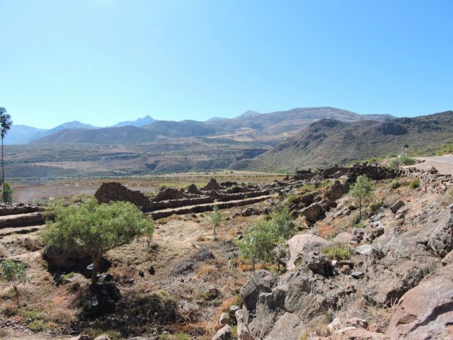 Birding in Cusco - Pre Incan buildings at the vicinity of Huacarpay lake 
