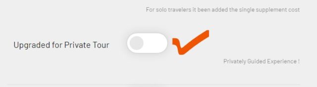 upgraded for private tour in Manu